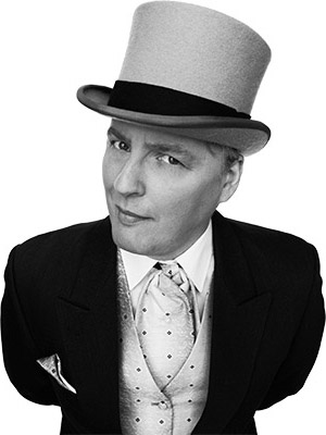 Bj&ouml;ssi Greifi with his hat tilted